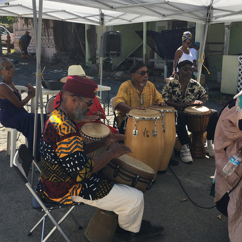 CHANT community engagement activities, including story telling and street fair. 